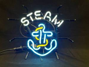 lot 184 image: Anchor Steam neon