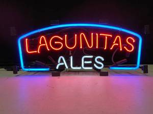 lot 192 image: Lagunitas Ales neon