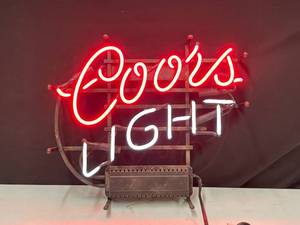 lot 210 image: Coors Light neon