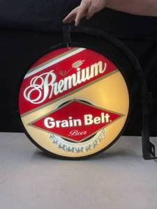lot 230 image: Premium Grain Belt Pub Light