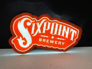 lot 236 image: Sixpoint Brewery LED illuminated sign