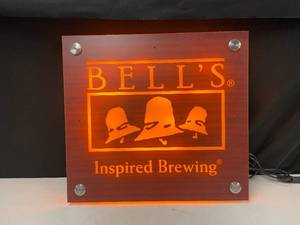 lot 244 image: Bells Beer LED illuminated sign