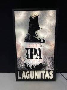 lot 245 image: Lagunitas IPA animated, LED illuminated sign