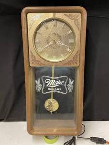 lot 246 image: Miller High Life Clock