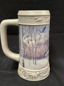 lot 267 image: Miller Brewing Co 1998 Holiday Stein