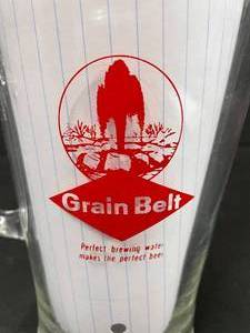lot 272 image: Grain Belt Beer glass pitcher