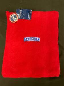 lot 274 image: Smirnoff Cocktails embroidered polar fleece stadium blanket