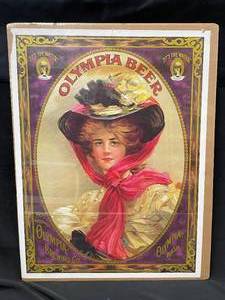 lot 279 image: Olympia Beer 1909 Greeting print