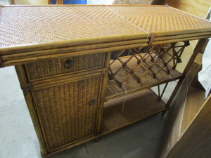 Rattan Bar Cabinet