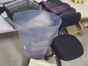 Office Chair, Shredder, Mat