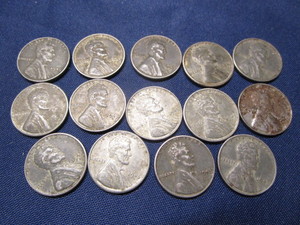 Wartime Steel Pennies