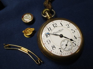 Pocket Watch, Lapel Pins