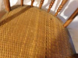 lot 235 image: Vintage childs  wood rocker