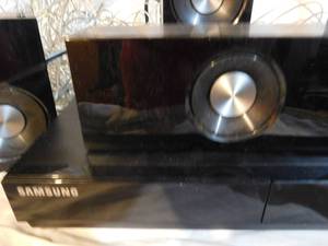 lot 245 image: Samsung surround sound with DVD player