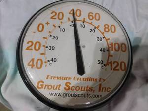 lot 165 image: Grout Scout, inc Thermometer