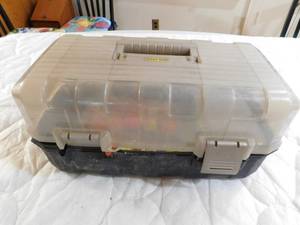 lot 50 image: Tackle box of tackle