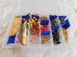 lot 44 image: Tackle box of tacke