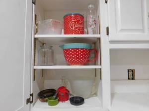 lot 295 image: Everything cupboard  Dishes