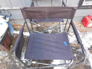 lot 328 image: 2 Ozark trailer fold up chairs