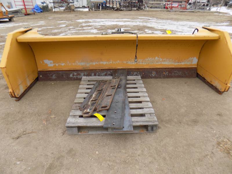 10 HLA Snow Wing, Loader Mount Blade, Hyd multi angle, quick mount, Hydr end cap with extra cutting edges