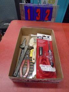 Flat of tools. As shown.