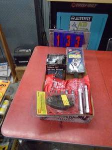 Flat of tools. As shown.