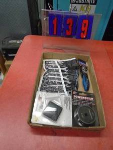 Flat of tools. As shown.