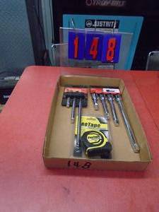 Flat of tools. As shown.