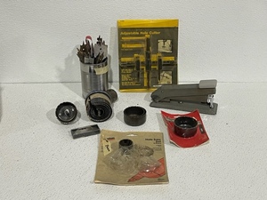 lot 37 image: Hole Saws, Drill Bits, Stapler