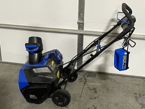 lot 71 image: Kobalt Cordless Snow Thrower