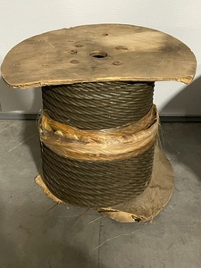 lot 74 image: Spool of Steel Cable