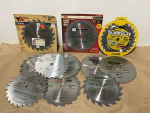 lot 87 image: 7 14 Saw Blades