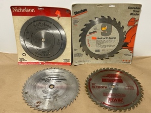 lot 88 image: 9 and 10 Saw Blades