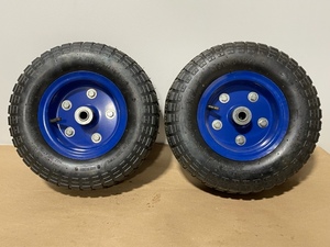 lot 98 image: Utility Cart Wheels