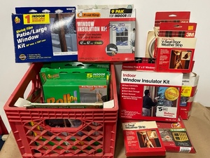 lot 100 image: Window Insulation Kits
