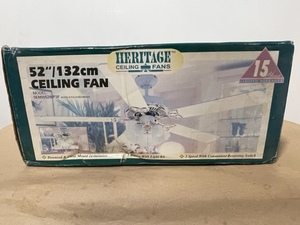 lot 101 image: Heritage 52 Ceiling Fan