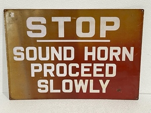 lot 13 image: Metal Sign