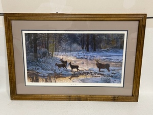 lot 23 image: Framed Wildlife Print