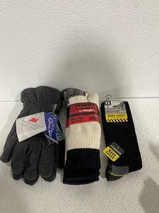 lot 28 image: New Gloves and Work Socks