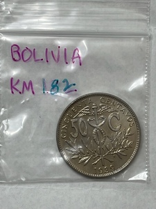 Coin of Bolivia