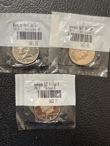 1981 Kennedy Half Dollars UncirculatedProof