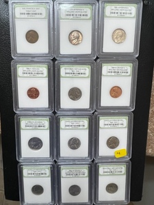 Lot of Slabbed Coins
