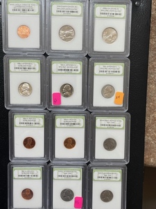 Lot of Slabbed Coins