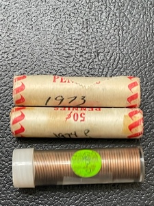 Rolls of Lincoln Cents