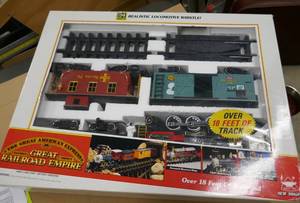 New Unused Train set - box has some damage