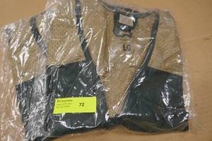 Two size Large Gander Mtn vests
