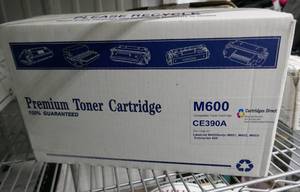 New Toner cartridge M600 or CE390A for Laserjet printers M4555, M601, M602, M603