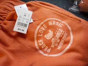 2 Pair Woodstock Sweatpants size 2X...