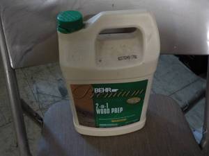 1 Gallon Behr 2 in 1 Wood Prep...