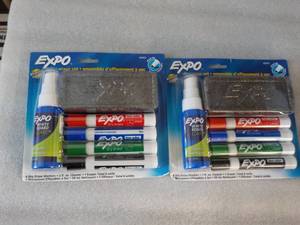 2 Expo Dry Erase Sets...